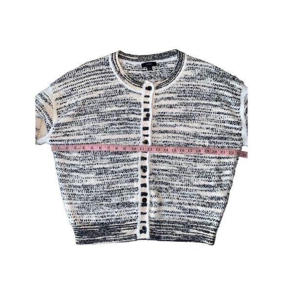 J. Crew Space-dyed textured cardigan sweater - Picture 13 of 15